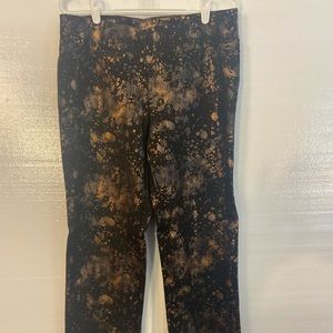 Gold paint splatter! Lena Gabrielle Sz 14 pants